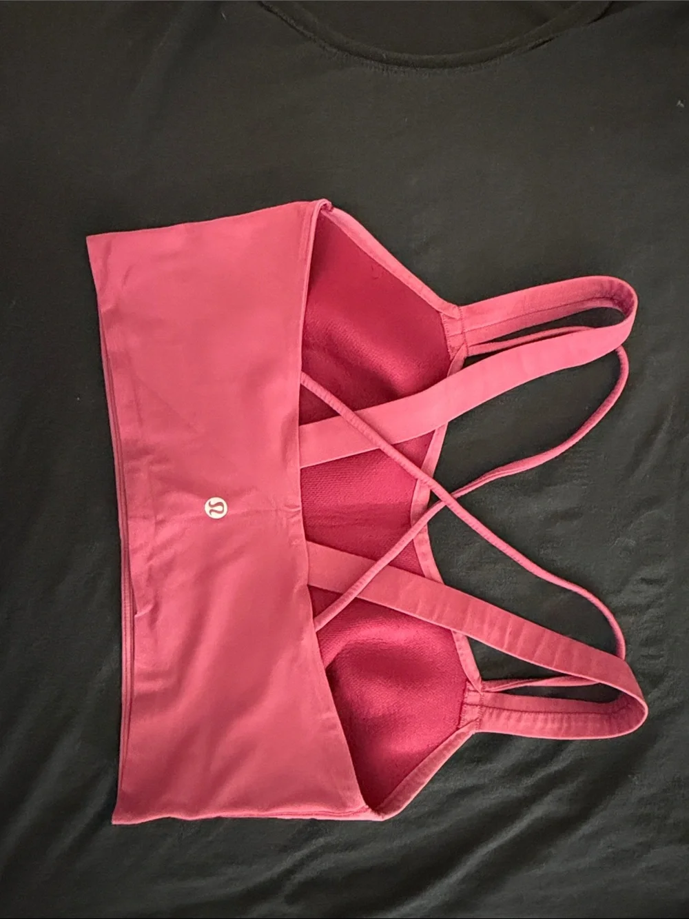 lululemon athletica Pink Strappy Sports Bra